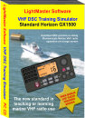 Routine call from Simrad RD68 VHF radio to remote station in the VHF DSC Simulator program.